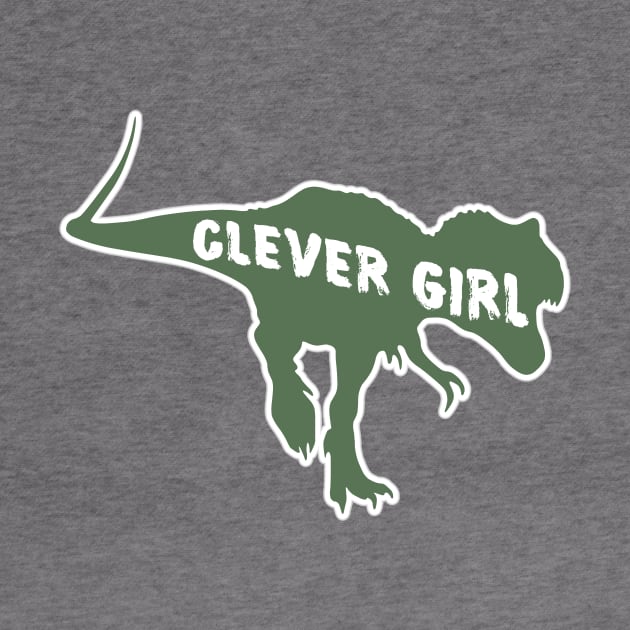 Velociraptor Clever Girl Raptor Jurassic Dinosaur by Grassroots Green